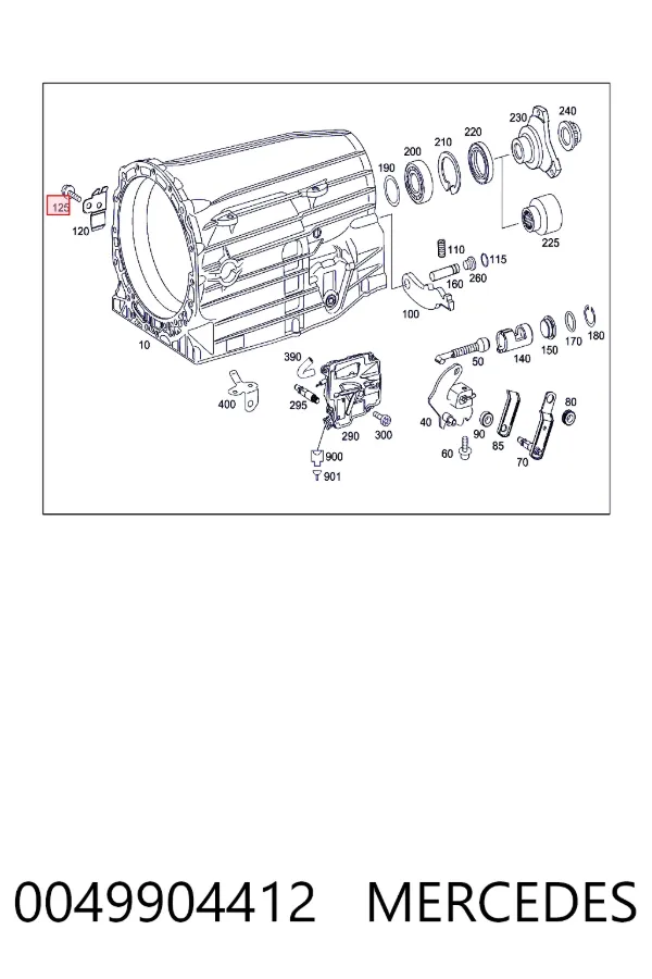  A0049904412 Mercedes