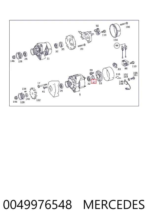  A0049976548 Mercedes