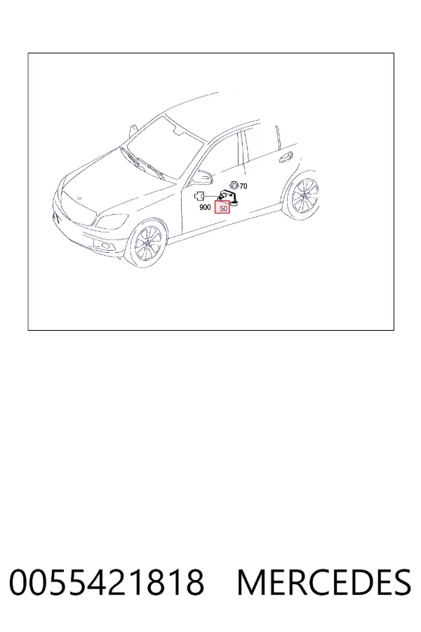 A0055421818 Mercedes Датчик ЕСП