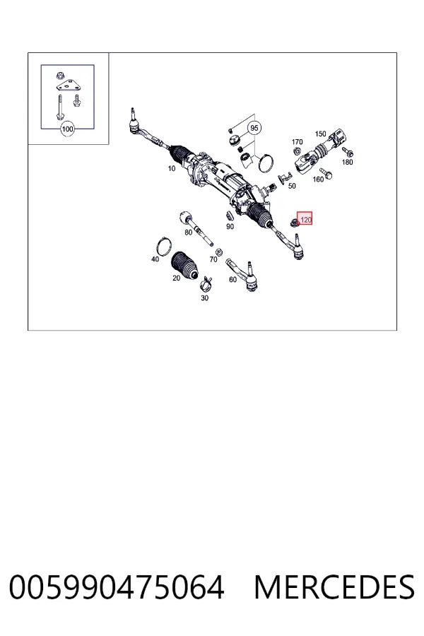 A0059904750 Mercedes 