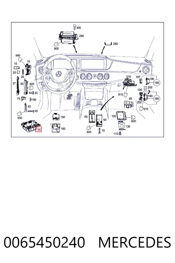 Mercedes A0065450240 цена, от 6.33 USD