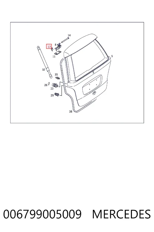 N006799005009 Mercedes 