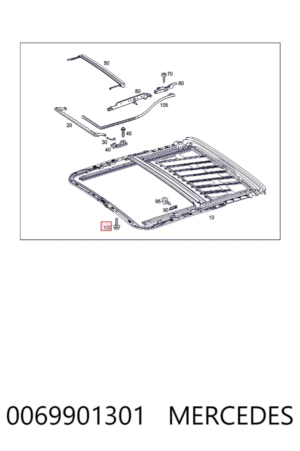  Mercedes A0069901301 цена, от 8.35 USD
