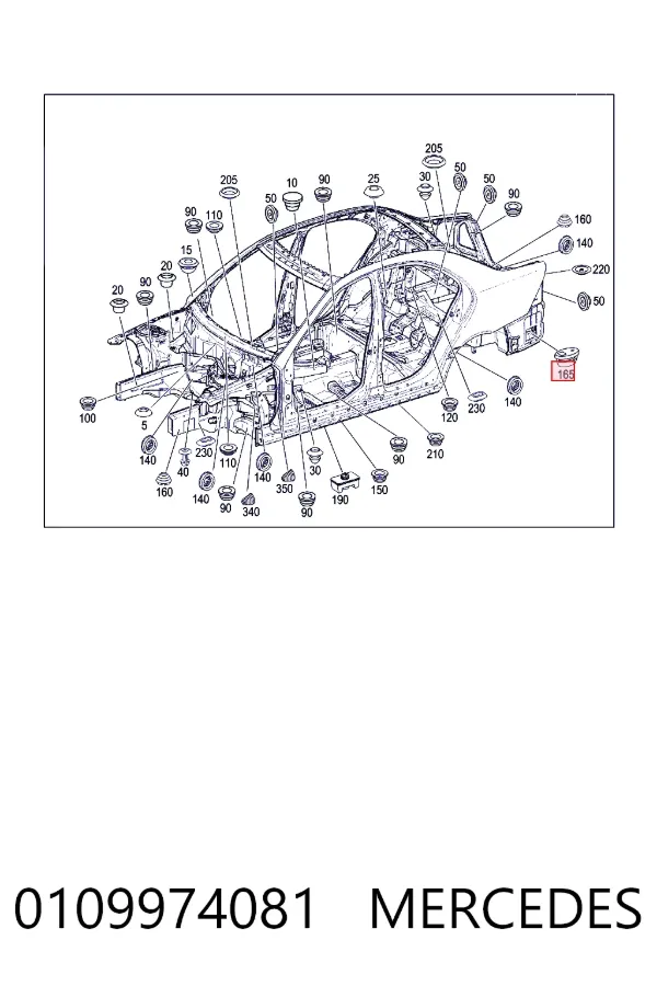  A0109974081 Mercedes