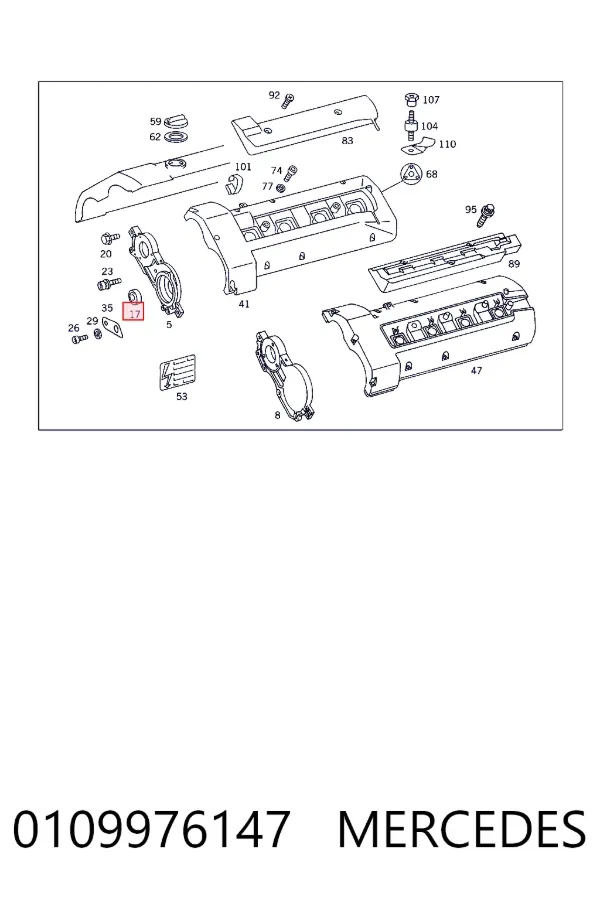 Купить A0109976147 Mercedes 
