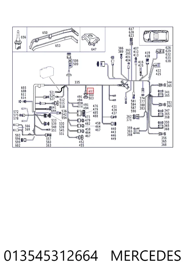 Купить A0135453126 Mercedes 