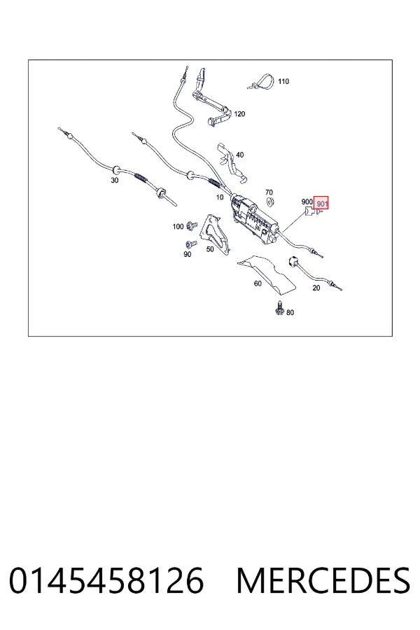  Mercedes A0145458126 цена, от 3.40 USD