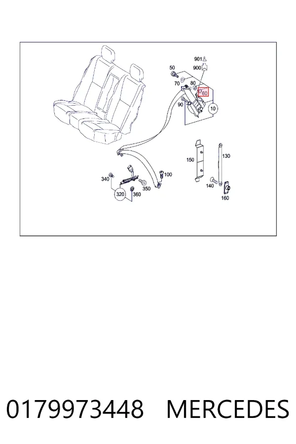  Mercedes A0179973448