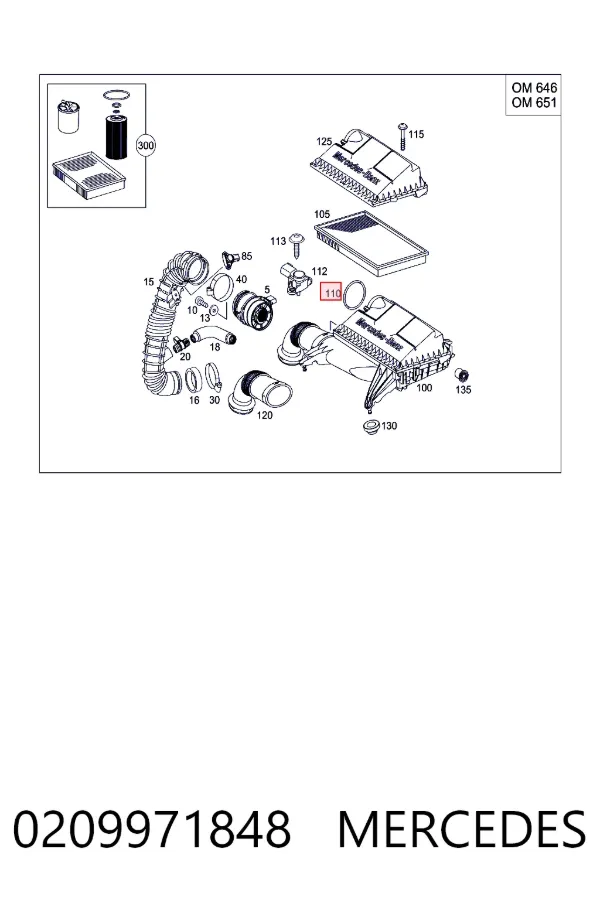  Mercedes A0209971848 цена, от 4.53 USD