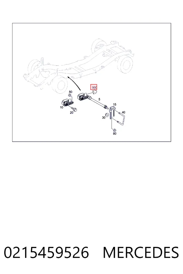  Mercedes A0215459526 цена, от 70.12 USD