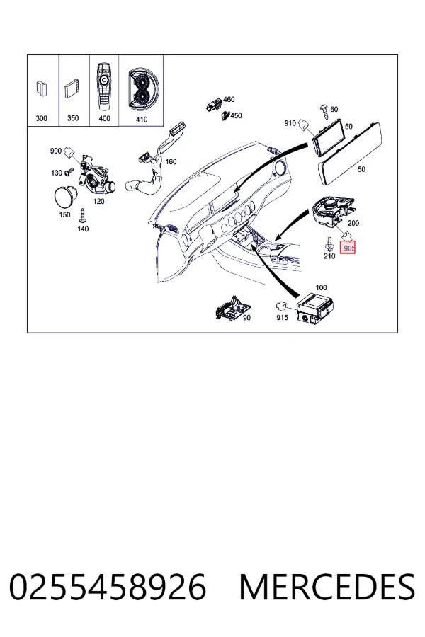 Купить A0255458926 Mercedes 