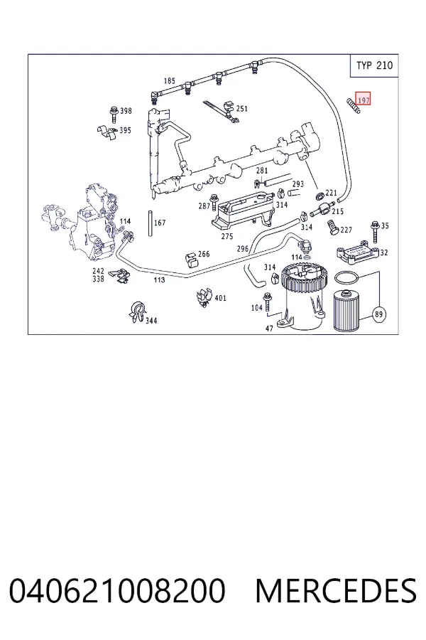  Mercedes N040621008200 цена, от 4.41 USD