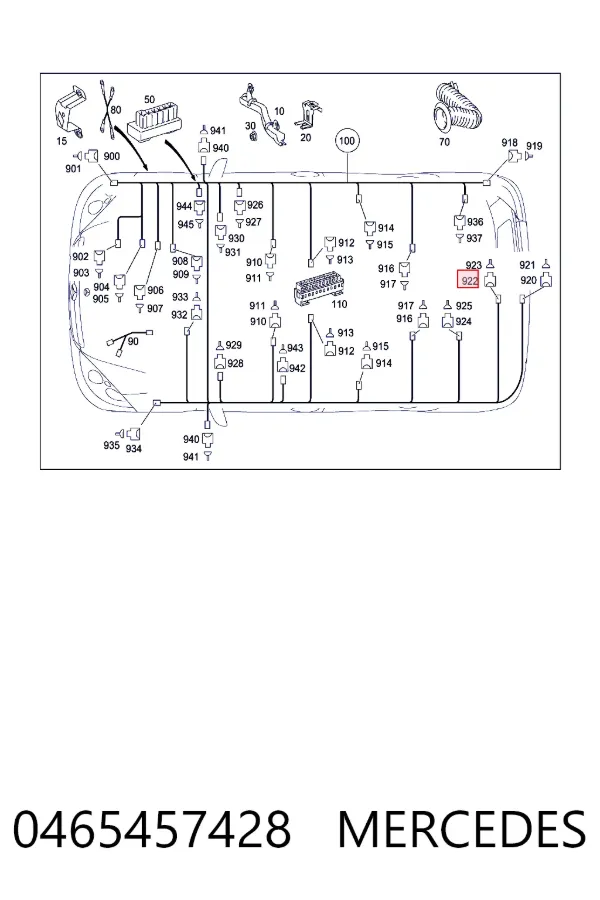 Купить A0465457428 Mercedes 