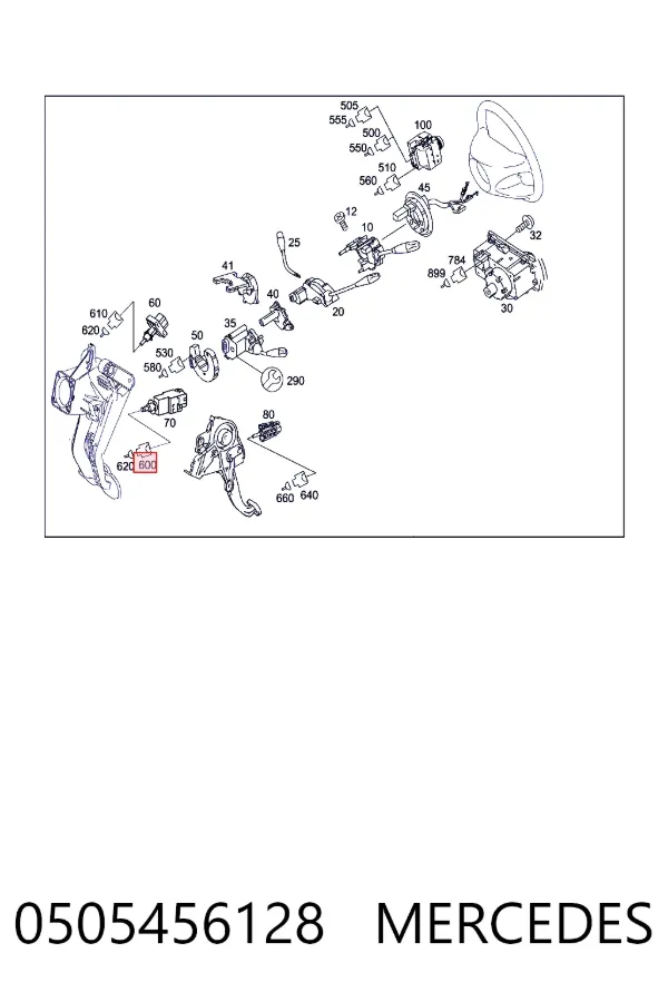 Купить A0505456128 Mercedes 