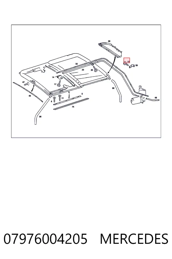 Купить N007976004205 Mercedes 