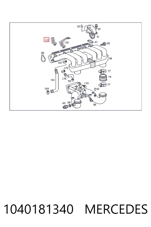 A1040181340 Mercedes 