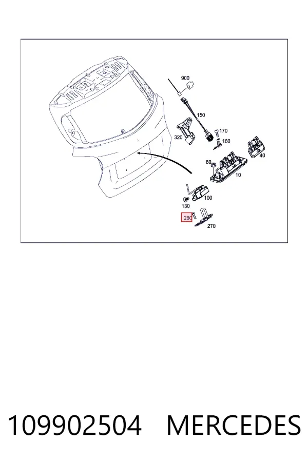  A0109902504 Mercedes
