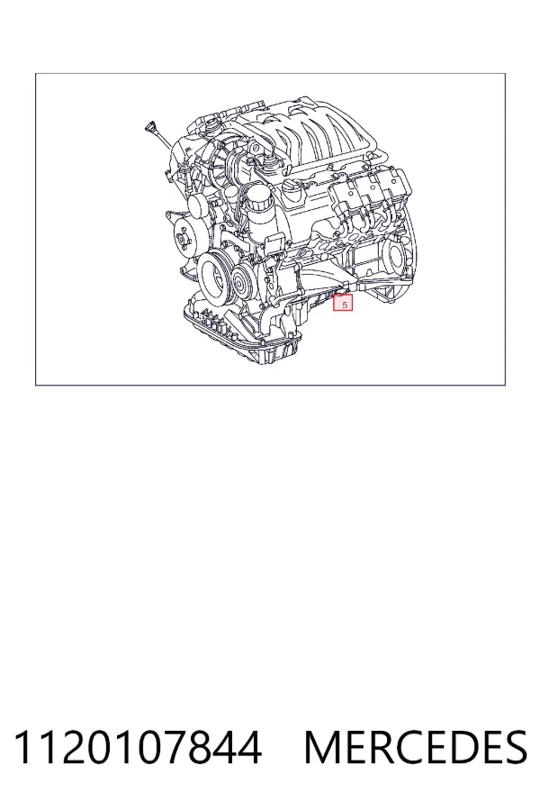 A1120107844 Mercedes Мотор в сборе