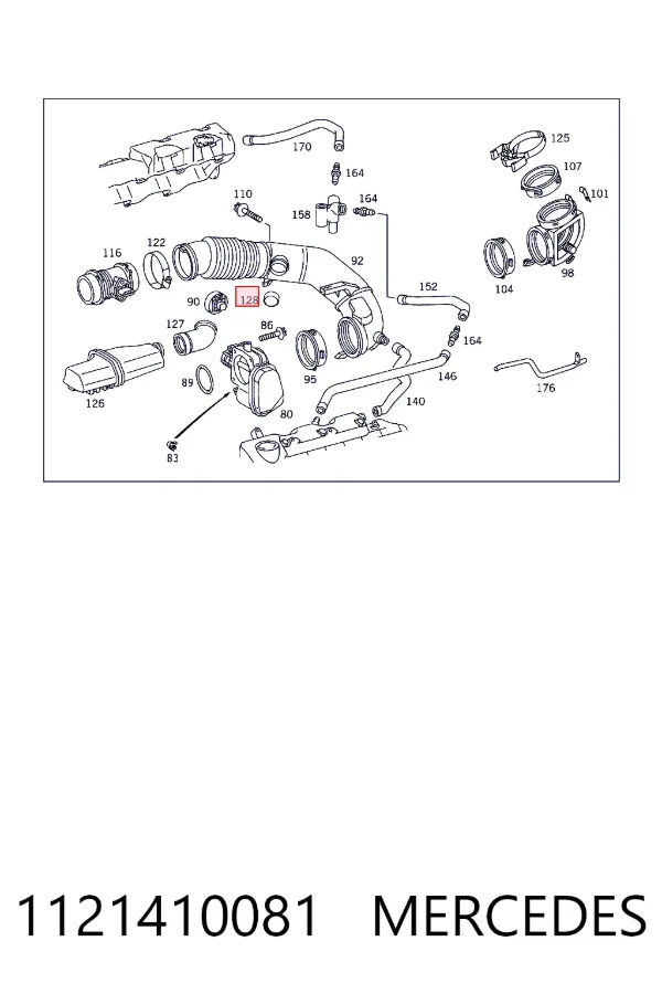  Mercedes A1121410081