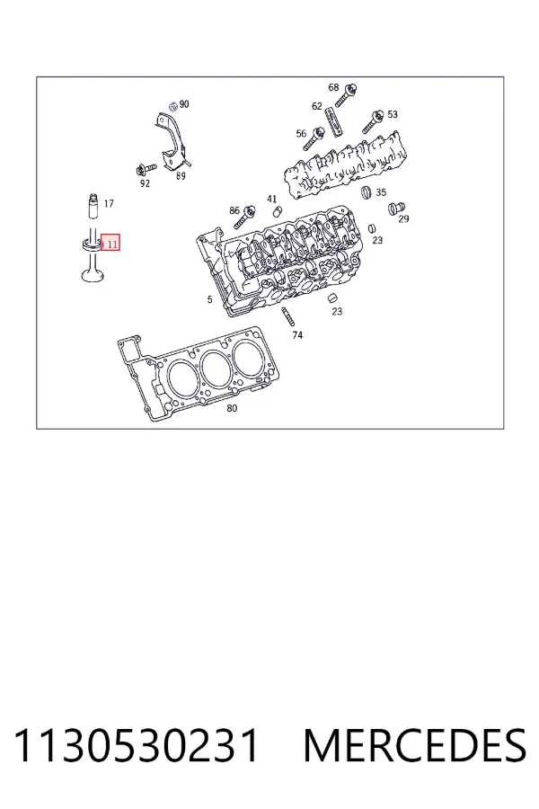 A1130530231 Mercedes 