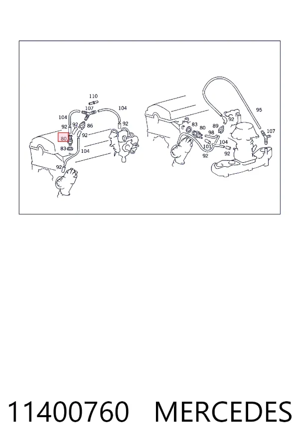 РХХ Mercedes A0011400760