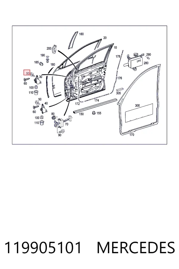 A0119905101 Mercedes 