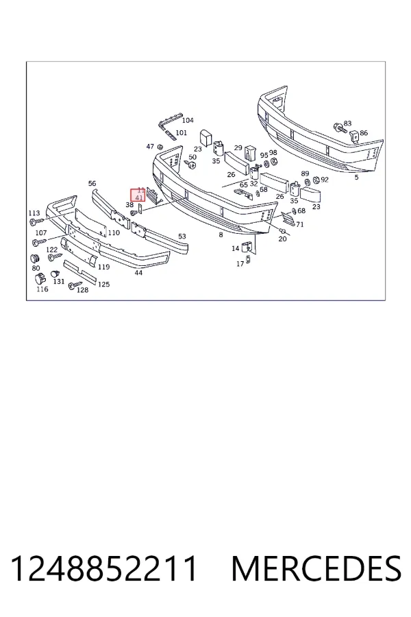 Купить A1248852211 Mercedes 