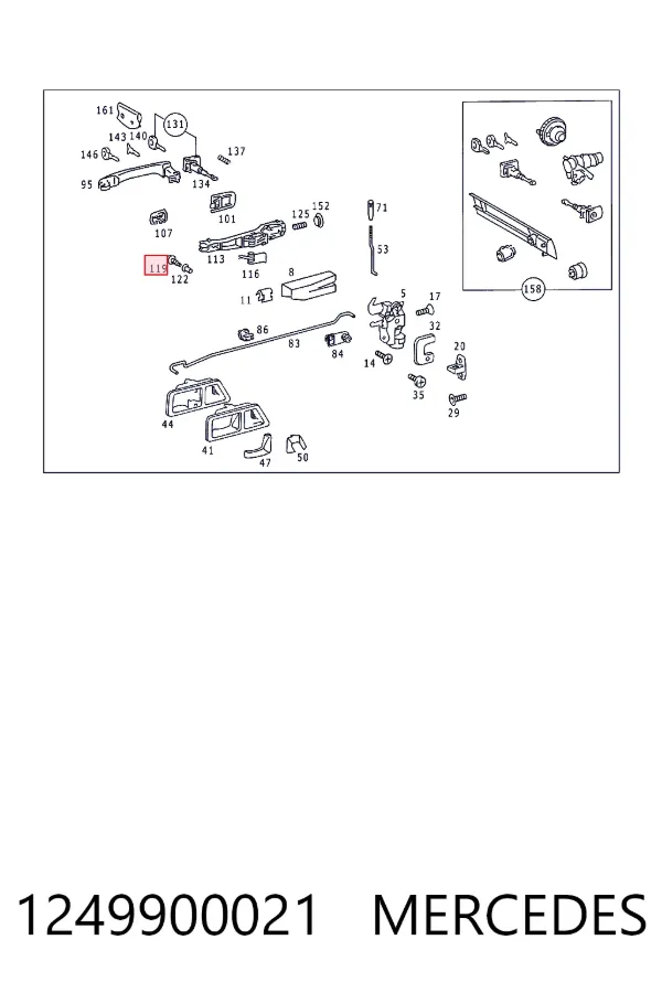  A1249900021 Mercedes