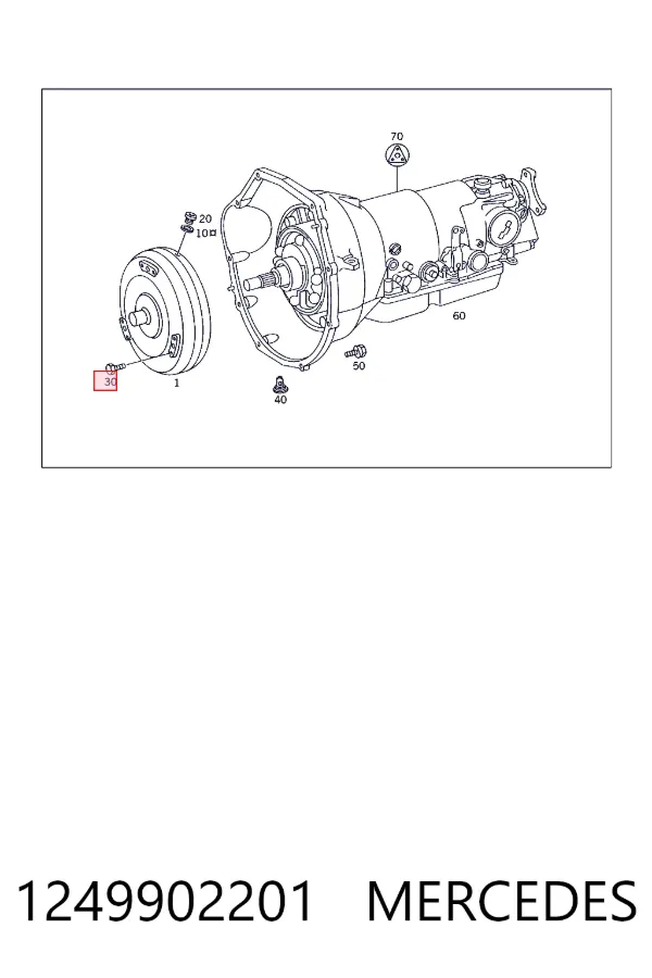  A1249902201 Mercedes