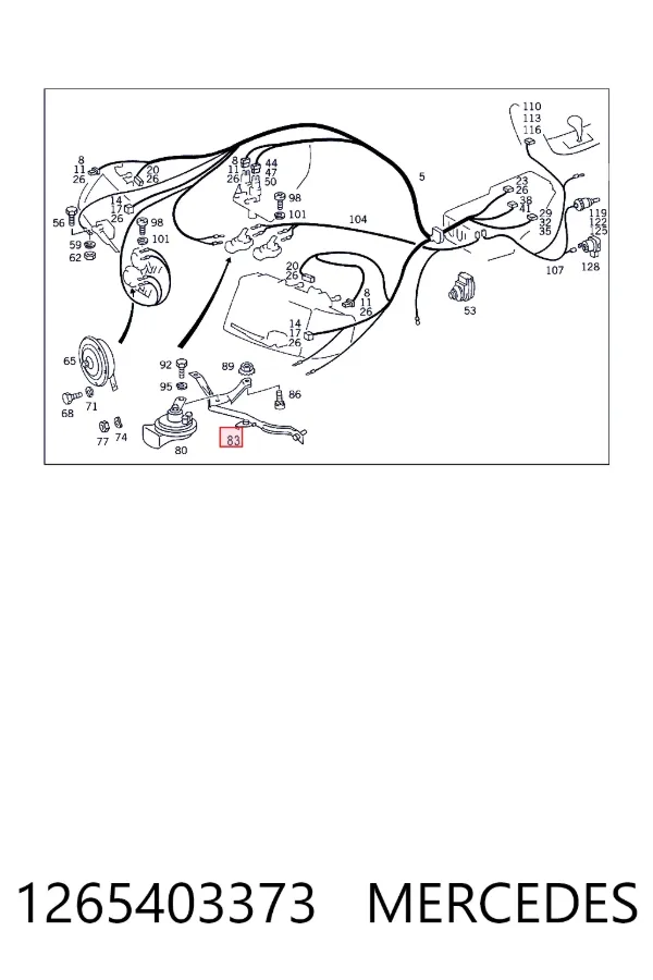 A1265403373 Mercedes 