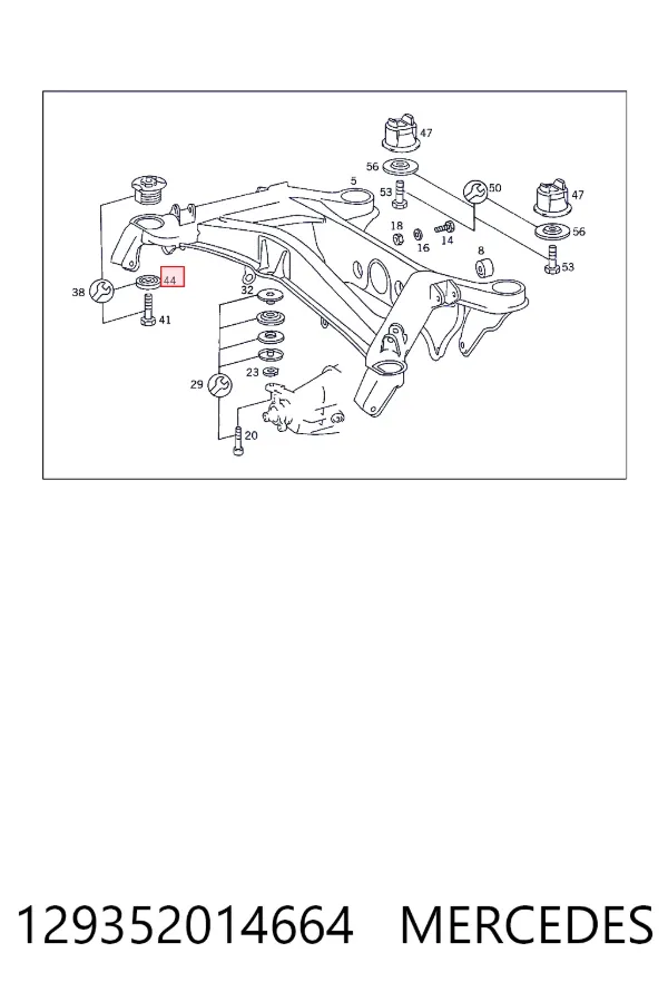  Mercedes A1293520146