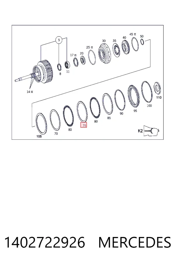 A1402722926 Mercedes 