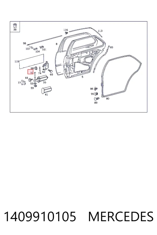 A1409910105 Mercedes 