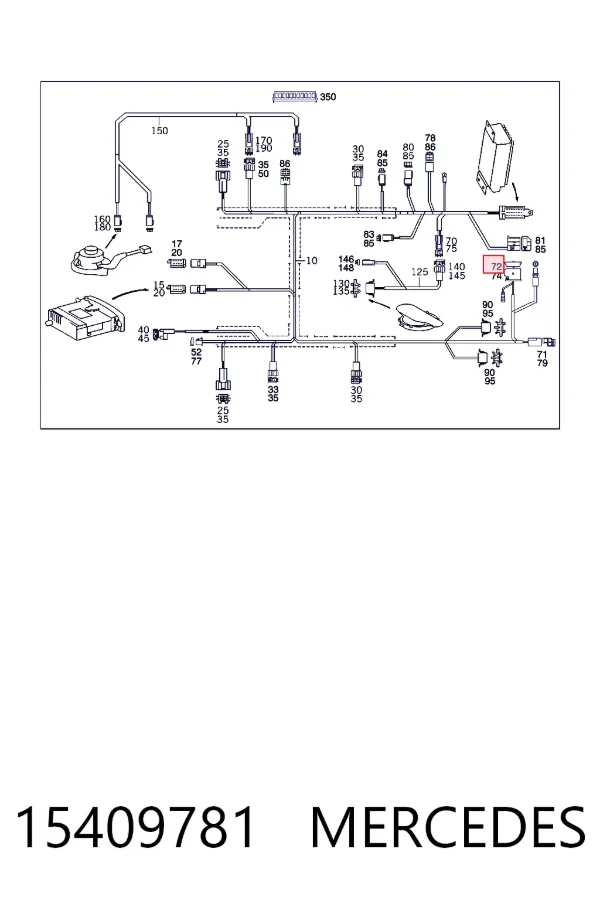  A0015409781 Mercedes