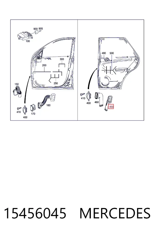 Купить A0015456045 Mercedes 