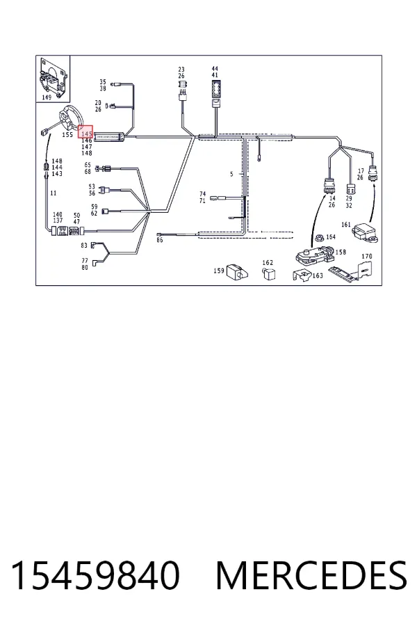  A0015459840 Mercedes