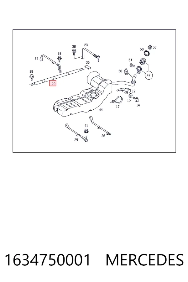 1634750001 Mercedes