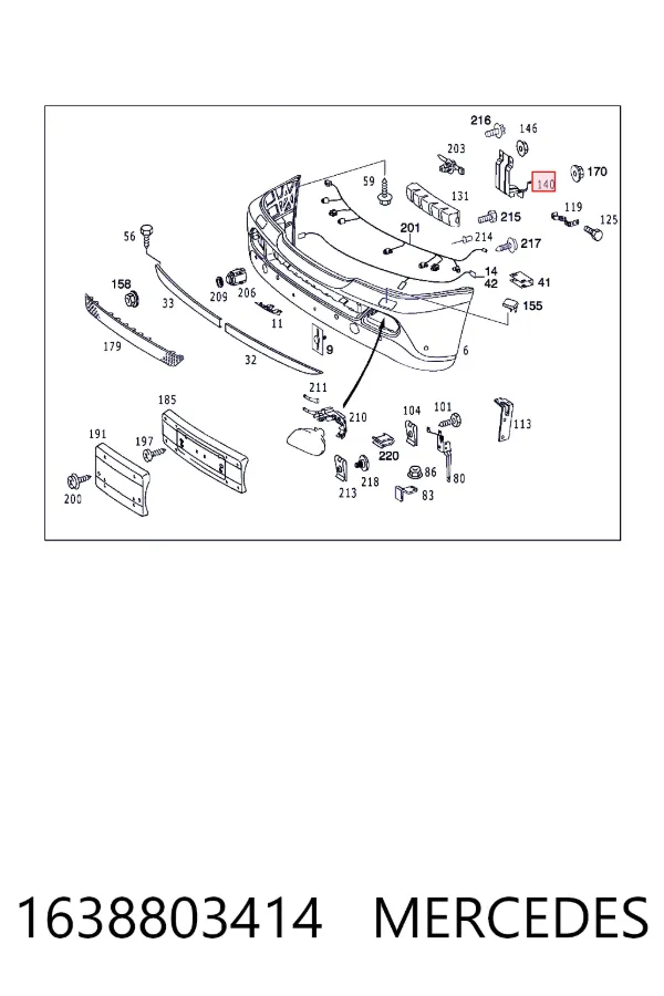 A1638803414 Mercedes 