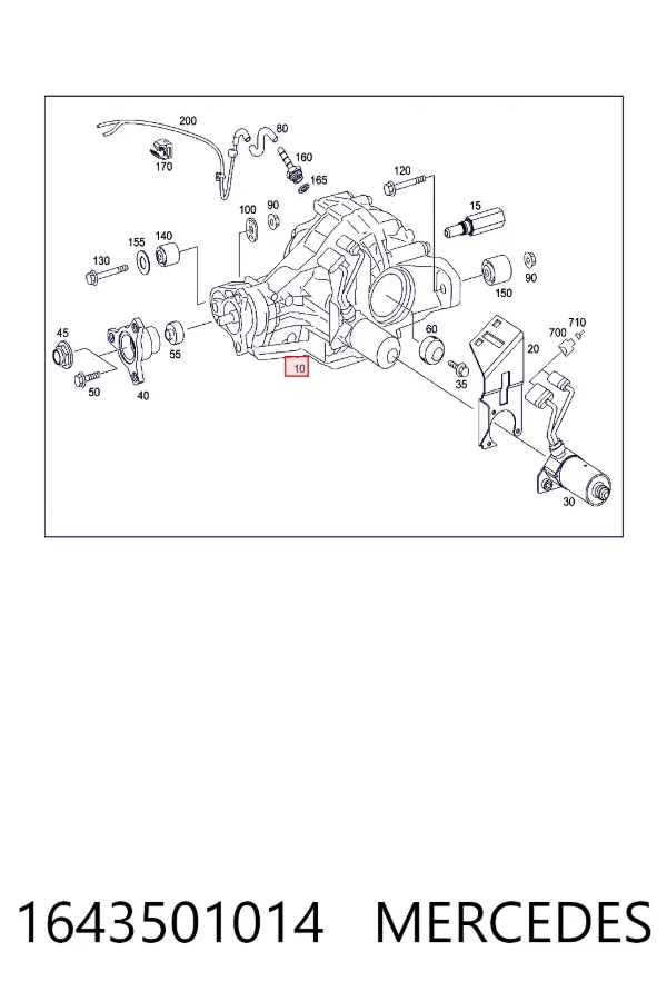  Mercedes A1643501014 цена, от 150.97 USD