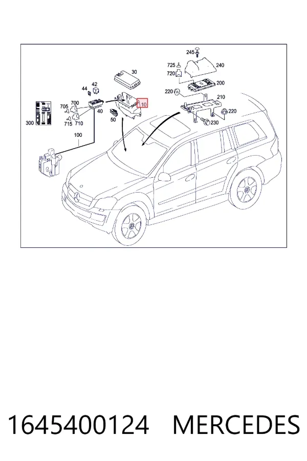  A1645400124 Mercedes