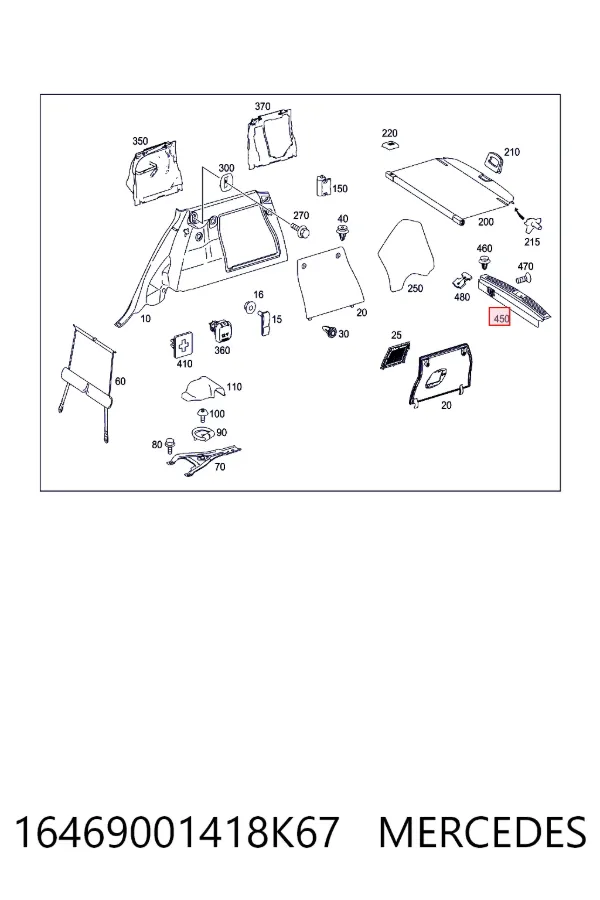  A1646900141 Mercedes