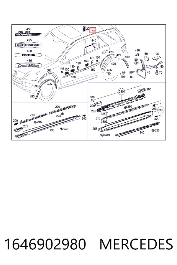  A1646902980 Mercedes