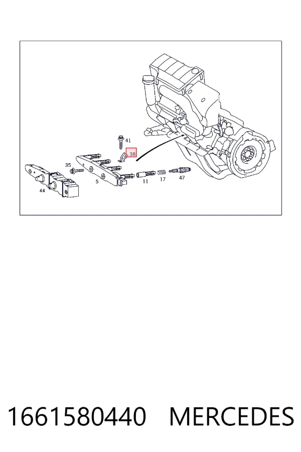 A1661580440 Mercedes 