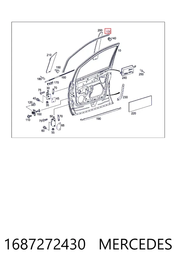 A1687272430 Mercedes 