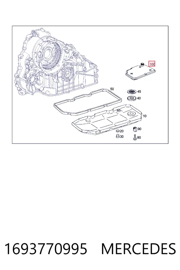 Фильтр АКПП 1693770995 Mercedes