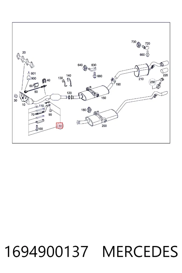 A1694900137 Mercedes 