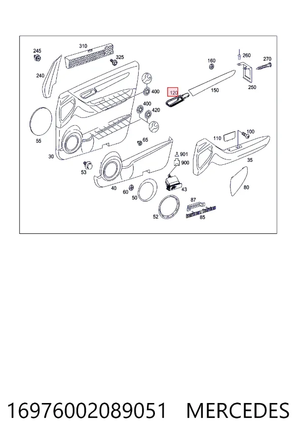  A1697600208 Mercedes