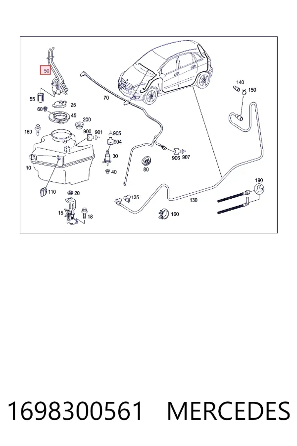 A1698300561 Mercedes 
