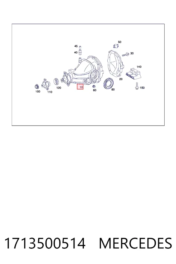  Mercedes A1713500514