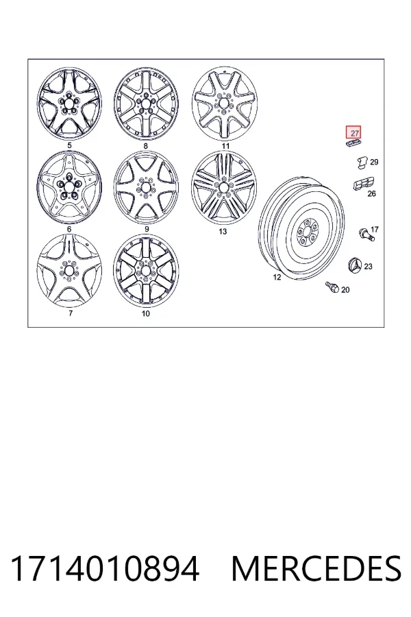 A1714010894 Mercedes 